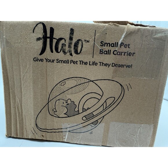 Happy Habitats The Halo Small Pet Carrier and Hamster Exercise Ball Mice Gerbils - Picture 16 of 16